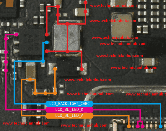 realme c12 lcd light repair