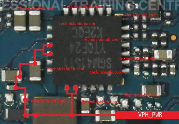 Realme c21 LcdBacklight repair